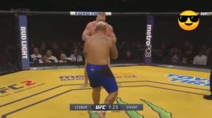 Легендарный бой Брок Леснар против Марка Ханта