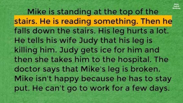 English reading skills practice | English Texts for Beginners| Texts#04