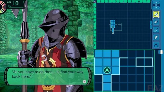 Etrian Odyssey HD Origins Collection PC Gameplay