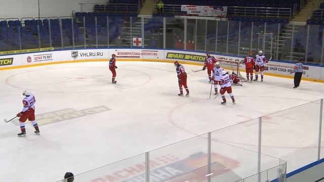 Шайба Лихачёва за пятнадцать секунд до конца овертайма принесла «Локо» победу над «Красной Армией» смотреть онлайн