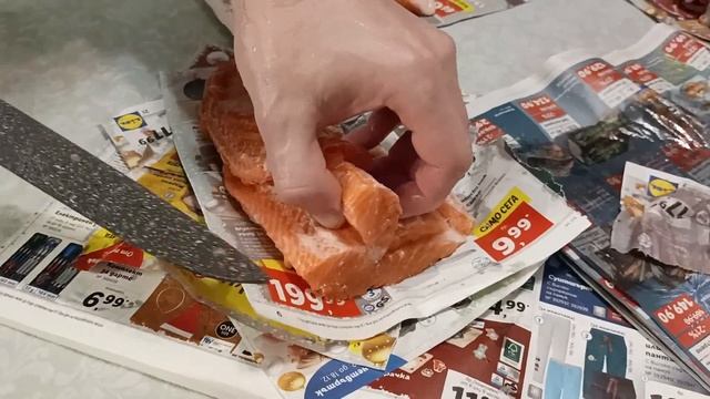 Как разделать и засолить красную рыбу смотреть онлайн