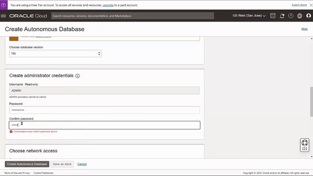 Set up an Oracle Autonomous Database смотреть онлайн