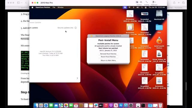 OpenCore Legacy Patcher 0.6.1 Update! VENTURA NON-METAL SUPPORT UPDATE!