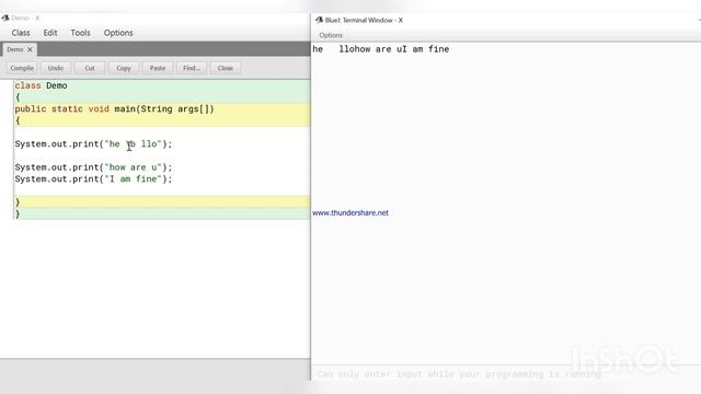 PRACTICAL IMPLIMENTION OF ESCAPE SEQUENCE IN JAVA| /t , /v etc| JAVA I ICSE смотреть онлайн