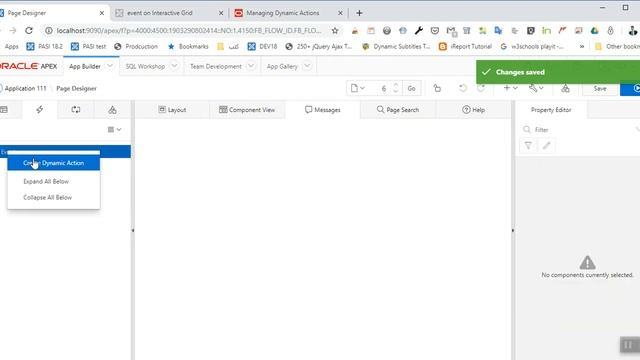 Oracle Apex 19.1 : Dynamic Action Part 16 [Interactive Grid Page change] смотреть онлайн