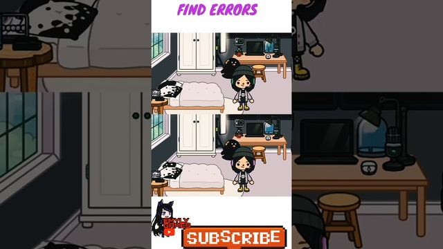 DARK HOUSE FIND ERRORS | ENCONTRE ERROS NA CASA COR PRETA TOCA LIFE #shorts #tocalifeworld смотреть онлайн