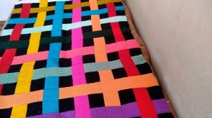 Вязаный плед ПЛЕТЕНКА своими руками, описание, мастер класс _ Knitted blanket do-it-yourself