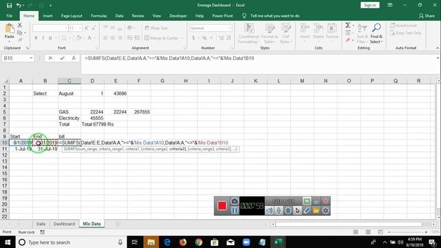 Part 2 -Energy Dashboard in Excel 2019 in Hindi смотреть онлайн
