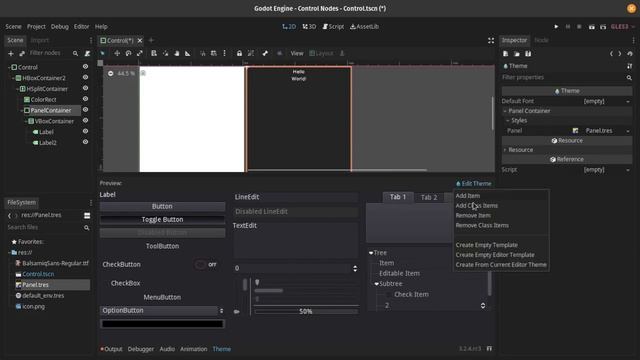 Godot Engine - Control Nodes [ Arabic ] شرح الكنترول نودز في محرك جودوت смотреть онлайн