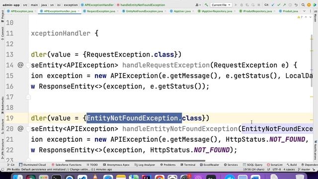 video 4 - spring boot - exception - dto - sonarLint смотреть онлайн