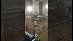 покраска балконного ограждения