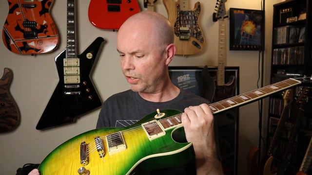 Awesome Les Paul Flame Maple Burst Under $200! Leo Jaymz Single Cut Standard #guitarreview #demo