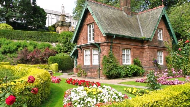 Палисадник перед домом - ландшафтный дизайн, фото, идеи смотреть онлайн