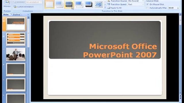 PowerPoint 2007: Overview смотреть онлайн