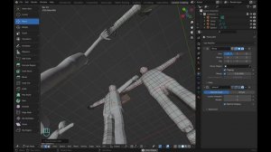 05 Как сделать UV развертку персонажа в Blender 3d