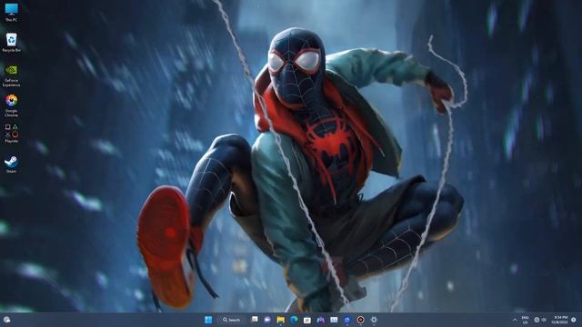 wallpaper engine Miles Morales - Spiderman Marvel 4k смотреть онлайн