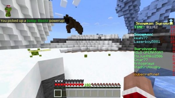 НОВЫЙ НОВОГОДНИЙ РЕЖИМ НА СЕРВЕРЕ CUBECRAFT В MINECRAFT PE! МАЙНКРАФТ ПЕ НОВАЯ МИНИ-ИГРА НА ТЕЛЕФОН