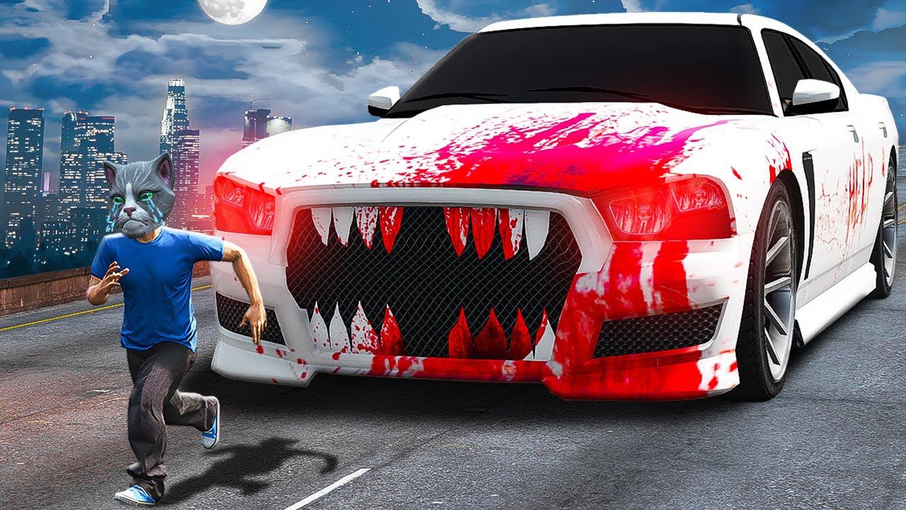 НАШЁЛ ГИГАНТСКУЮ КОШМАРНУЮ МАШИНУ ФРАНКЛИНА И ПРОСЛЕДИЛ ЗА НЕЙ ГТА 5 МОДЫ МУРКА смотреть онлайн