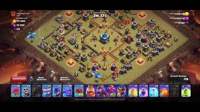 ??CLASH OF CLANS TH13 WAR ATTACK #1 1, 2, or 3 star attack!? ? ? смотреть онлайн