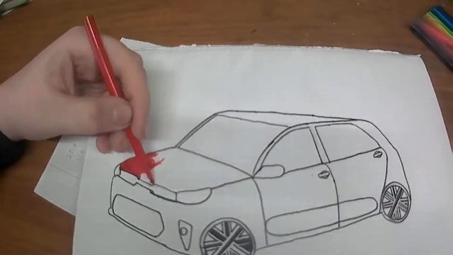 Im Drawing: KIA Rio смотреть онлайн