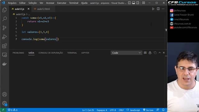 Operador Spread, aprendendo sobre o espalhador em Javascript - Curso de Javascript Moderno - Aula 1 смотреть онлайн