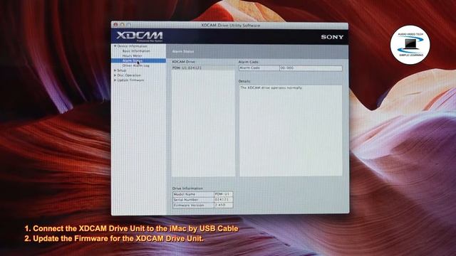 XDCAM Professional Disc Drive Unit : how to transfer video file from XDCAM disc to computer. смотреть онлайн