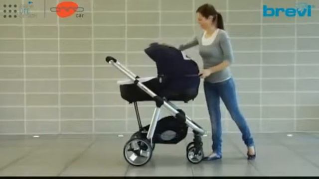 Детская коляска Brevi Ovo смотреть онлайн