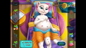 МОЯ ГОВОРЯЩАЯ АНДЖЕЛА  Беременная Анджела в больнице  МИНИ ИГРА