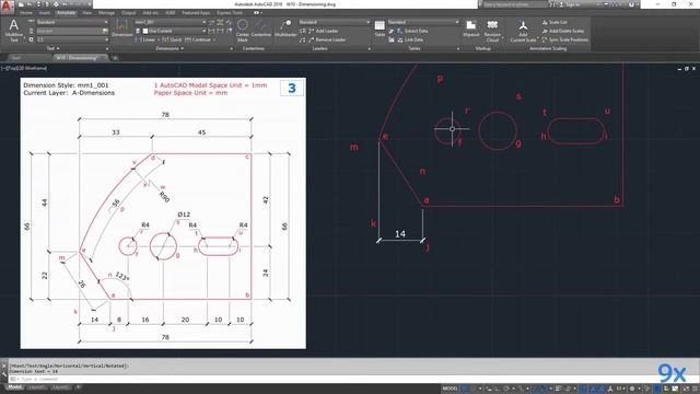AutoCAD Dimensioning -- Workshop 10 | English-Tagalog смотреть онлайн