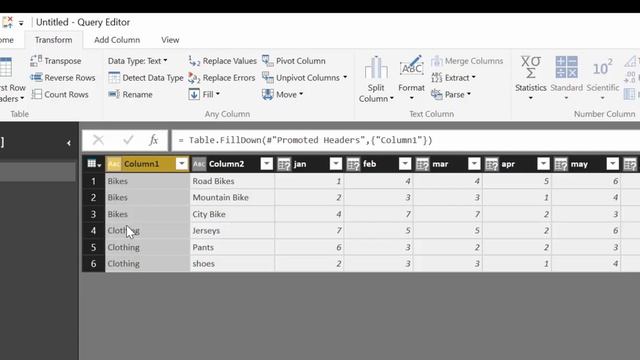 Unpivot complex data from Excel in Power Query смотреть онлайн