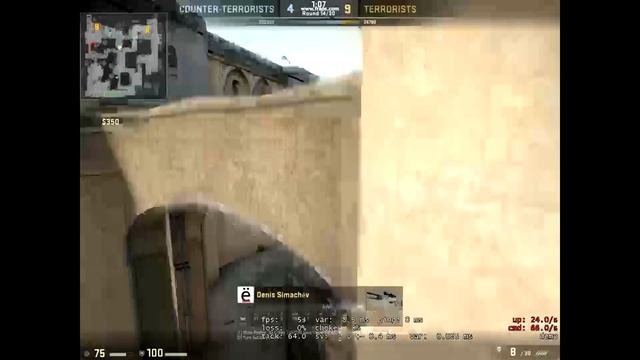 Unreal Clutch Four Kills By Awp Cs:go