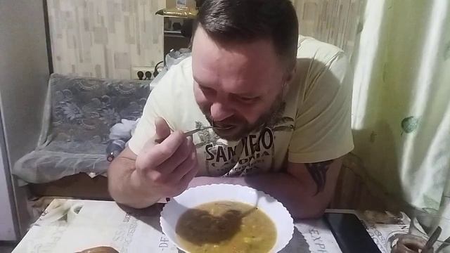 ДЕГУСТАЦИЯ КАРТОФЕЛЬНО РИСОВО ГРИБНОГО СУПА ПЮРЕ,ОТ МИХАЛЫЧА ДОБРОТЫ