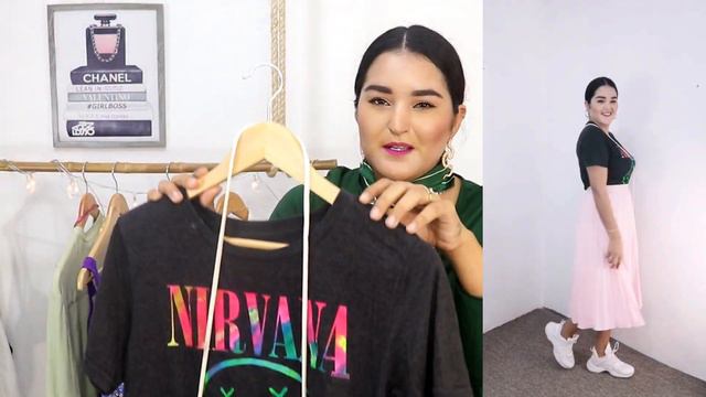 8 Outfits con una falda larga/¿Cómo combinar una falda rosa?/ (Faldas largas)/ Zulma Ibeth смотреть онлайн