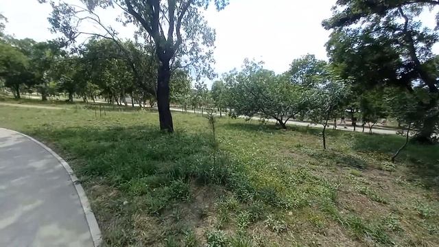 Парк и пляж Учкуевка Севастополь Крым Часть2