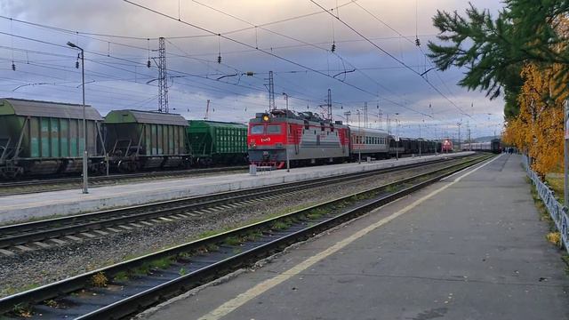 Объявление о посадке на поезд №201!! Отправление ЭП1-122 с рабочим поездом!! Прибытие состава мотри смотреть онлайн