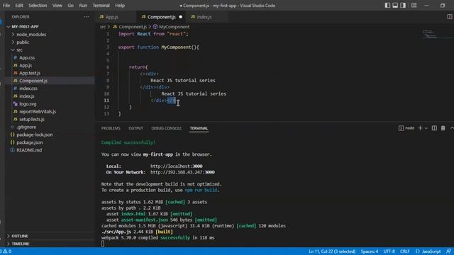 03. How to Create Components in react? | in Hindi/urdu смотреть онлайн