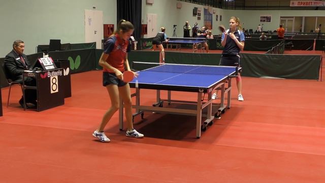 MOSCOW CHAMPIONSHIPS KHURTSILAVA - BESPALOVA FINAL DAY #tabletennis #настольныйтеннис смотреть онлайн