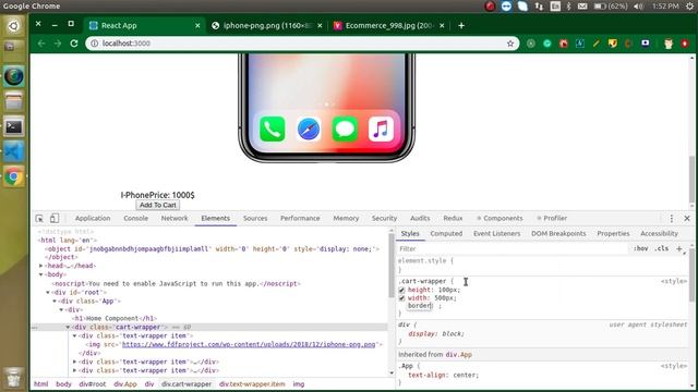 React Redux tutorial #6 Design for add to cart смотреть онлайн