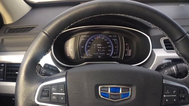 Geely Atlas автомобиль для семьи часть 32 экономим топливо смотреть онлайн