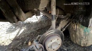 Установка Пневмобалонов в пружину# opel astra_vectra_zafira.