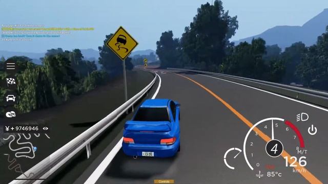 Mt Otsuki Downhill run in a 22b I Midnight Racing Tokyo (Roblox) смотреть онлайн