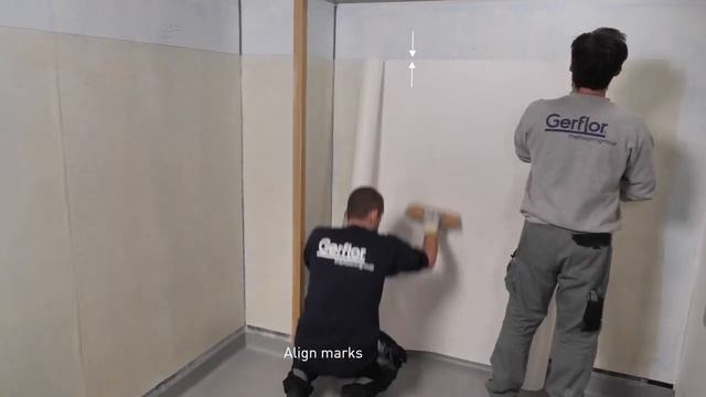 Wall Covering Horizontal - Glued Installation