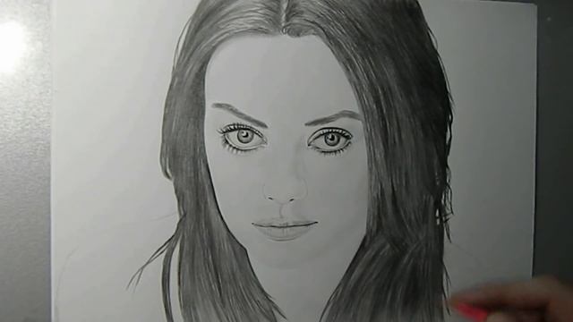 Мила Кунис / Mila Kunis / Как нарисовать портрет) смотреть онлайн