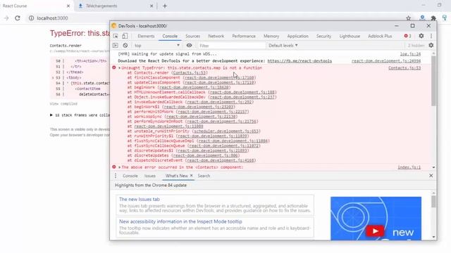 #react js darija from zero to hero (contact app part 4 (delete contact)) | react js bdarija смотреть онлайн