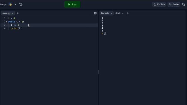 While Loops in Python смотреть онлайн