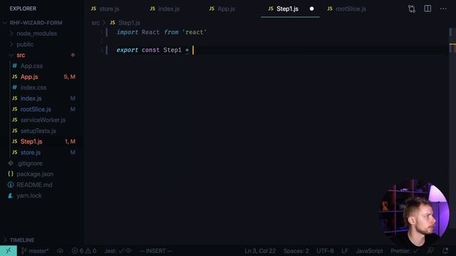 Multi Step Wizard Form Using React Hook Form and Redux Toolkit смотреть онлайн