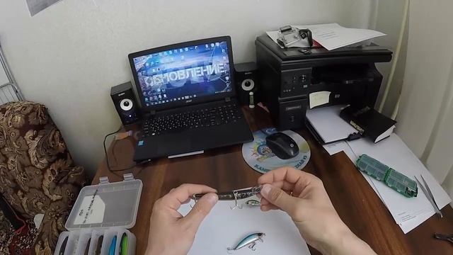 Как снять заводное кольцо с воблера? Самый простой способ. смотреть онлайн