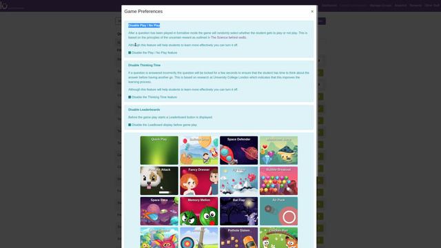 Teacher / Game preferences смотреть онлайн