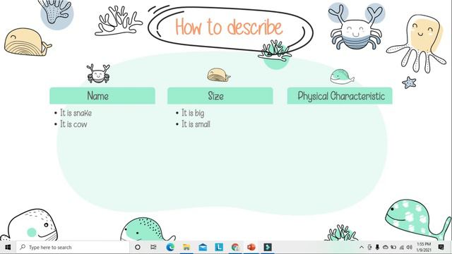 DESCRIBING ANIMAL - MATERI KELAS VII CHAPTER 5 смотреть онлайн