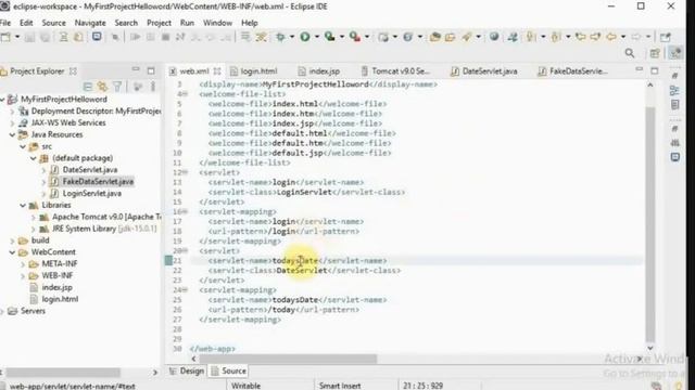 #JSP7 | #WebINFis ecuered Serving html | #we need run java code servlet jsp advance %% смотреть онлайн